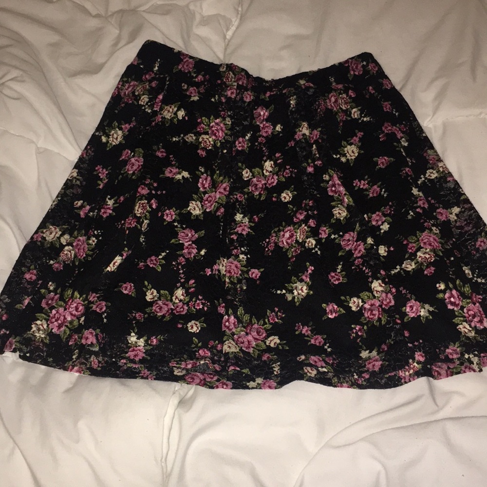 Floral Circle Skirt